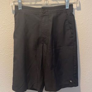 Ripcurl black youth shorts (size boys S)